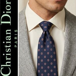 🆕 Christian Dior Italy Silk Tie